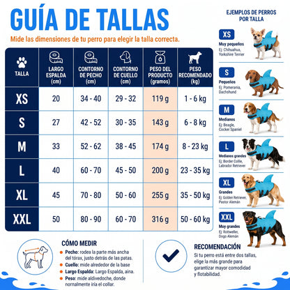 Flotador Canino